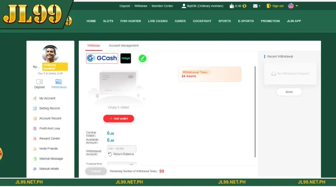 JL99 has top-tier payouts and seamless international payment support