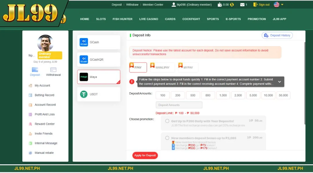 How to avoid errors and ensure JL99 deposits are always accurate